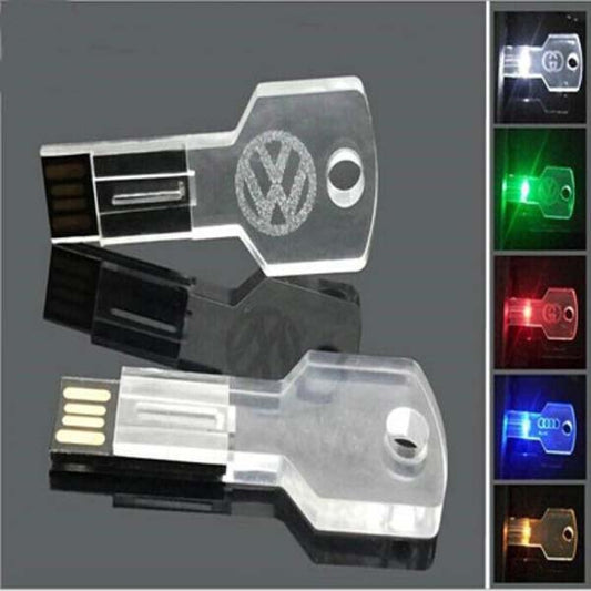 Transparent Luminous USB