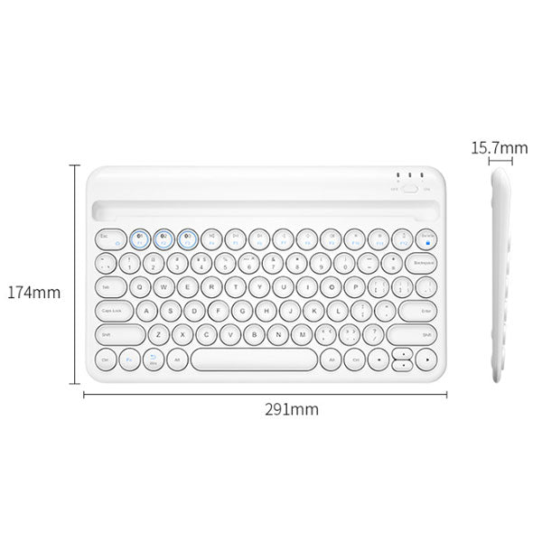 Cute Bluetooth Keyboard