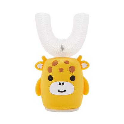 Children USB Rechargeable Electric U-type Toothbrush