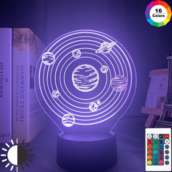 Solar System RGB Night Light