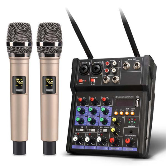 USB Powered Mixer With Microphone