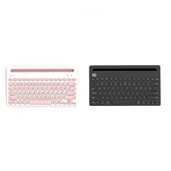 Wireless Bluetooth Keyboard with Gadget Mount