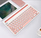 Wireless Bluetooth Keyboard with Gadget Mount